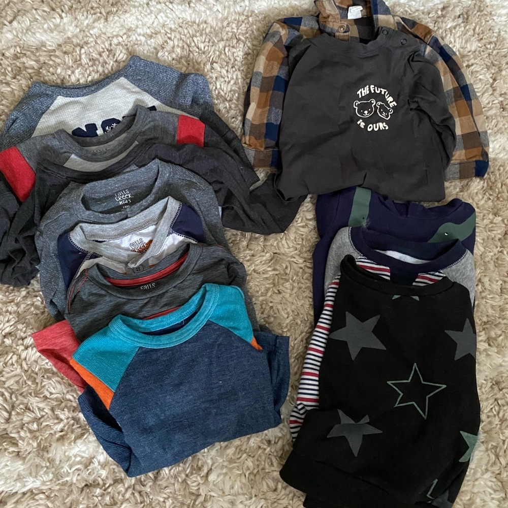 12-18month bundle boy shirts